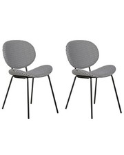 Lot de 2 Chaises de Salle à