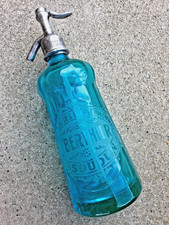 ANCIEN SIPHON MARQUISE VERT -