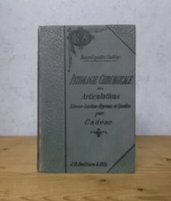 MEDECINE VETERINAIRE ENCYCLOPEDIE CADEAC PATHOLOGIE CHIRURGICALE ARTICULATIONS