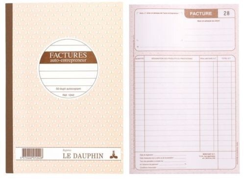 Dauphine facturier facture - dauphine,