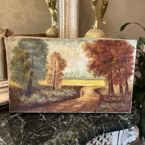 Tableau huile sur - huile,