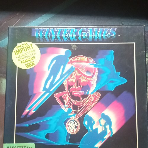 Epyx winter games commodore - winter,