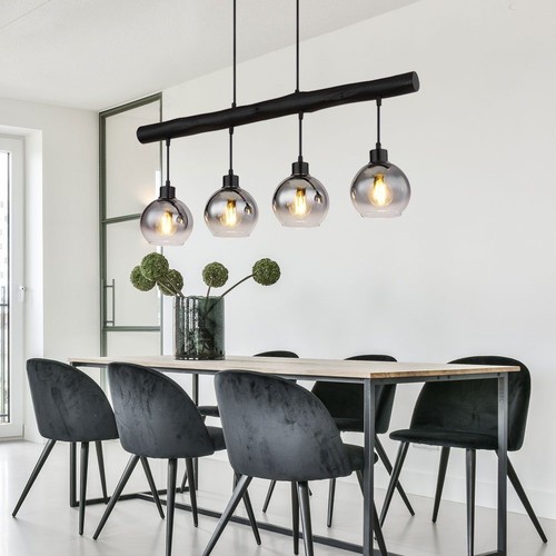 Lampe suspendue bois avec - suspendue,