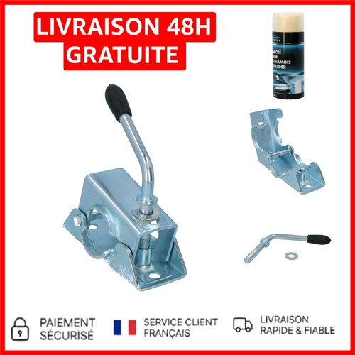 Pince argent pour roue jockey - argent,