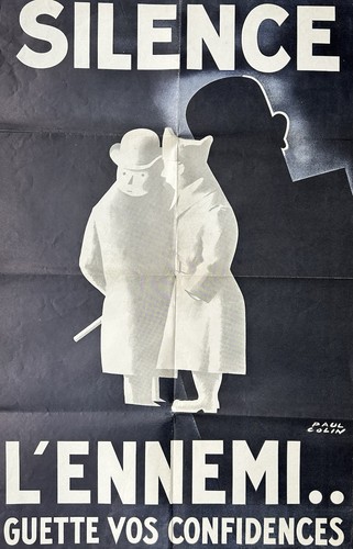 Affiche ennemi écoute - l’ennemi,