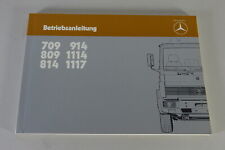 Operating Instructions/Manual Mercedes Benz Lightweight Class 709 - 1117 from 11/1983