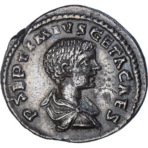Monnaie geta denier - monnaie,, 203