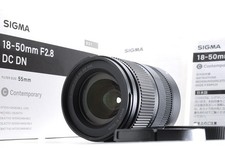 SIGMA 18-50mm F/2.8 DC DN Contemporary Lens for SONY E Mount Original Box -MINT-
