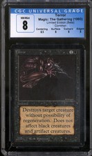 Magic MTG Beta Terror CGC 8 *353 NEAR MINT NM