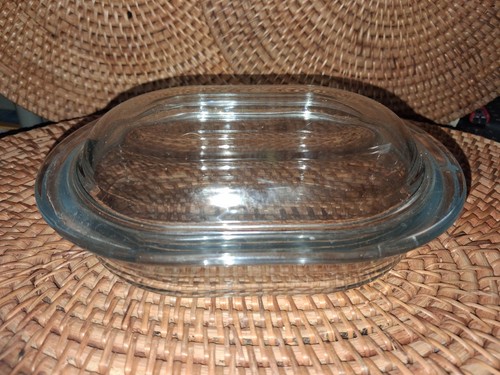 Beurrier ovale verre - beurrier, pyrex
