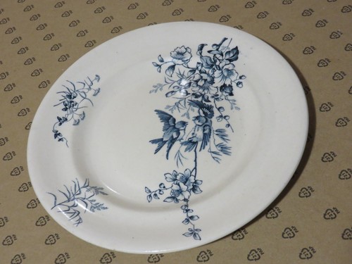Assiette plate faience - en,
