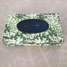 Coffret Confiserie Ancienne Milieu XIXè Corail Victorian French Sweet Box 19thC