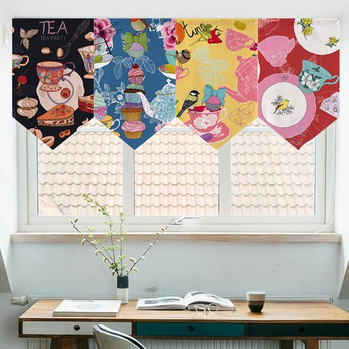 Court triangle noren porte - triangle,
