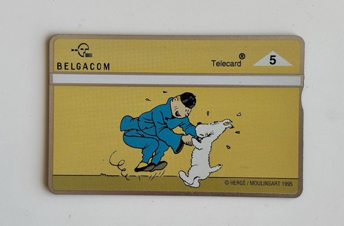 Tintin télécarte phonecard - télécarte,