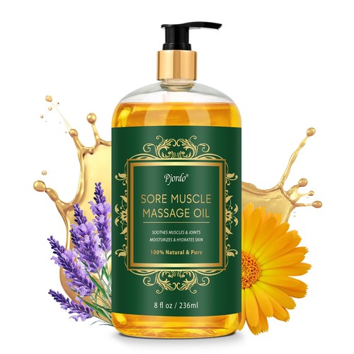 Huile massage relaxant pour - huile,