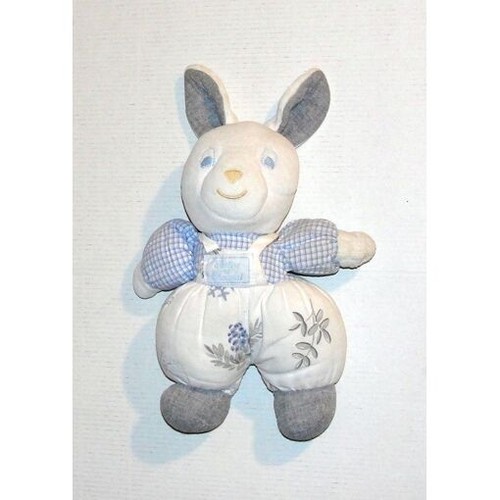 Doudou lapin salopette - salopette, motifs