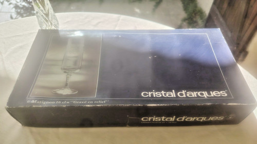 Cristal arques 6 flutes a - flutes,