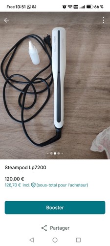 Lisseur steampod lp7200 comme - steampod,
