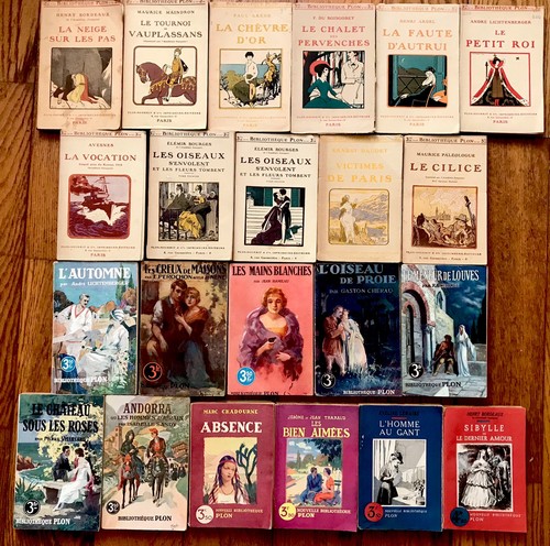 Lot romans anciens - 22,
