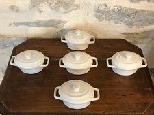 Série de 5 mini cocottes