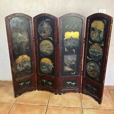 19th Century Shibayama Screen, Meiji Period, Japan, circa 1880