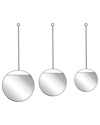 Beliani lot 3 miroirs - de,