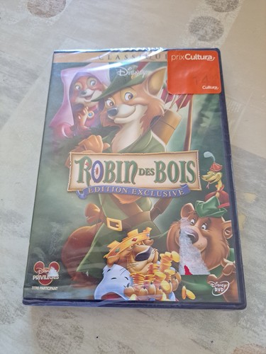 Dvd animation robin des bois - animation,