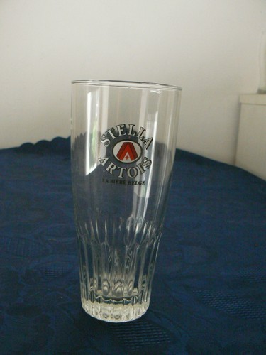 Ancien verre biere stella - a,