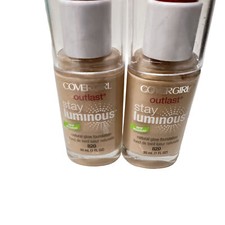 Pack Of 2 CoverGirl Outlast Stay Luminous Creamy Natural 820 Natural Glow New