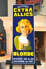 Plaque émaillée EXTRA ALLIES