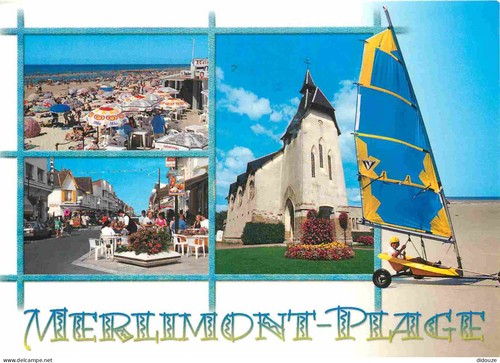 Carte postale merlimont - postale, 62