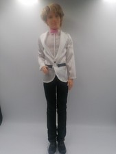Barbie Fairytale Magic Wedding Groom Ken Doll Rooted Hair 2010 With Outfit