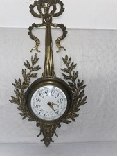 Cartel d’applique en bronze NIII Style LXVI ( sans mouvement) Horloge/ Pendule