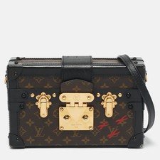 Louis Vuitton Monogram Canvas Petite Malle Bag