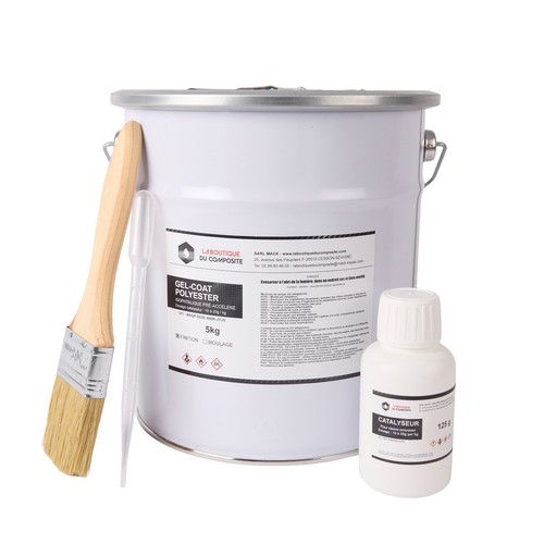 5kg gel coat polyester - 5kg.,