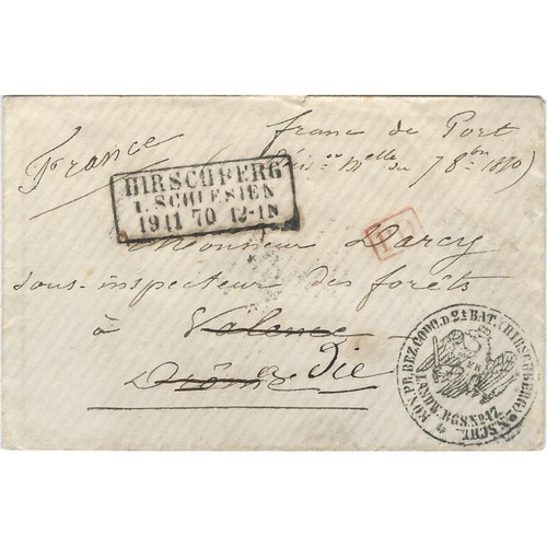 Marque postale hirschberg sur - marque,