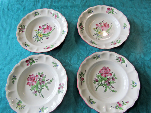 Assiettes creuse faïence - 4,
