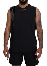 DSQUARED2 T-Shirt Noir Chaîne