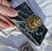 GRAND TAMPON BUVARD MARBRE