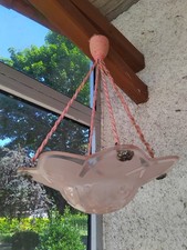 Vasque lustre suspension