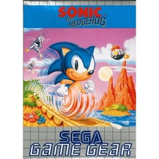 Jeu Sega Game Gear GG Sonic The Hedgehog