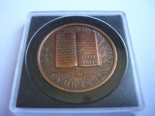 Swiss Metal Medal: Copper