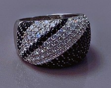 Superbe bague argent zirconium