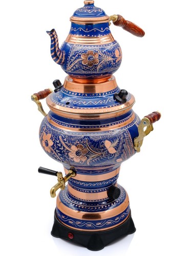 100 cuivre samovar - cuivre, tea