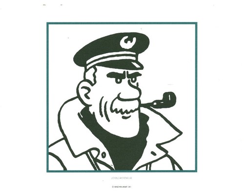 Planche tintin hergé - planche,
