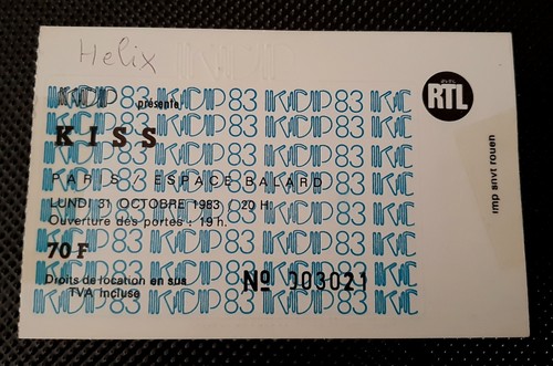 Ticket billet used place - ticket,