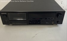 Kenwood KX-3510 Stereo Cassette Tape Deck - Tested & Working