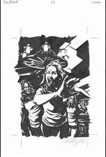 MICHAEL GAYDOS SIGNED 2013 TRUE BLOOD ORIGINAL COVER ART & PRINT! FREE SHIPPING!