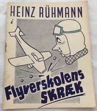 Quax, der Bruchpilot Heinz Rühmann Karin Himboldt Vtg 1941 Danish Movie Program