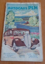 RARE - 1936 PLM COACHES